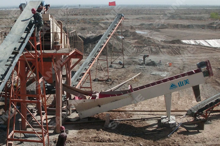 XL系列螺旋洗砂機、XLW系列洗石機