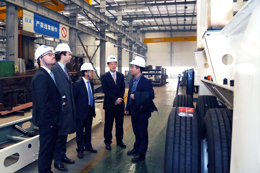 信心滿滿|德國SK集團(tuán)新任董事長蒞臨山美股份參加合資公司年度董事會