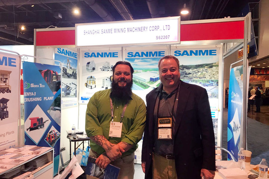 疫情擋不住走出去的腳步，山美股份亮相美國工程機械博覽會(CONEXPO-CON/AGG)向世界展示產品及服務