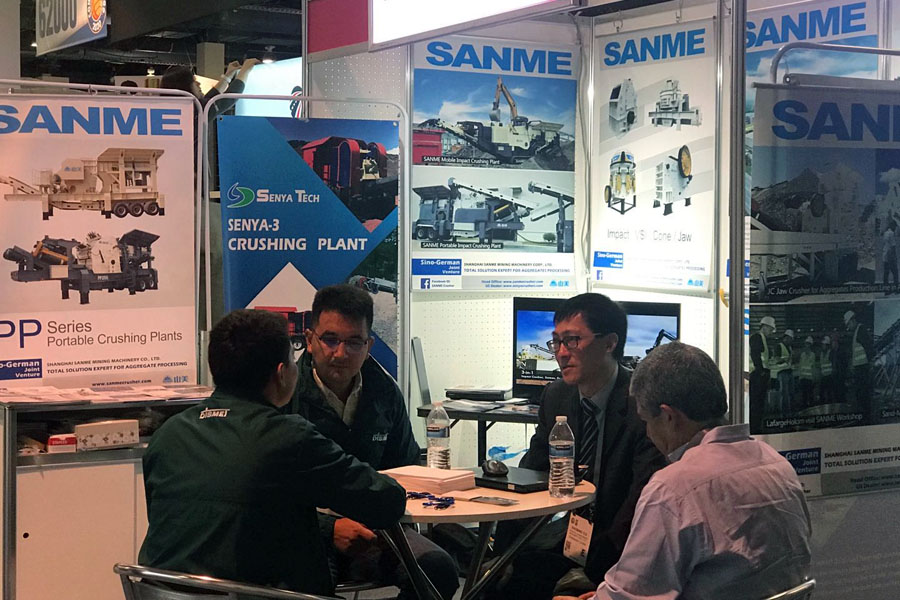 疫情擋不住走出去的腳步，山美股份亮相美國工程機械博覽會(CONEXPO-CON/AGG)向世界展示產品及服務