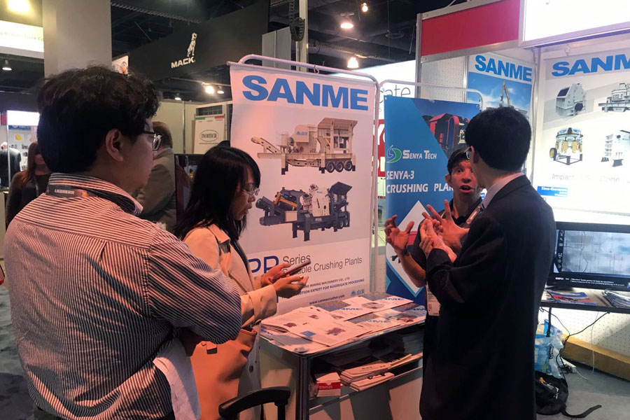 疫情擋不住走出去的腳步，山美股份亮相美國工程機械博覽會(CONEXPO-CON/AGG)向世界展示產品及服務