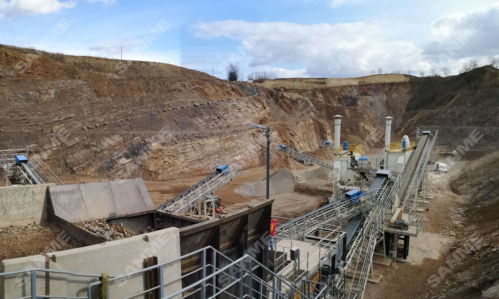 疫情擋不住中國產(chǎn)品走向歐洲 山美股份提供成套設(shè)備的骨料生產(chǎn)線調(diào)試投產(chǎn)，產(chǎn)量超預(yù)期！