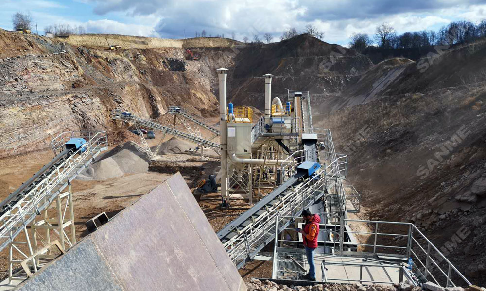 疫情擋不住中國產(chǎn)品走向歐洲 山美股份提供成套設(shè)備的骨料生產(chǎn)線調(diào)試投產(chǎn)，產(chǎn)量超預(yù)期！