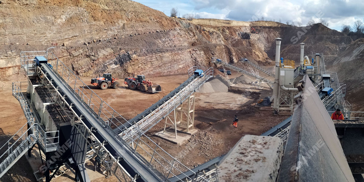 疫情擋不住中國產(chǎn)品走向歐洲 山美股份提供成套設(shè)備的骨料生產(chǎn)線調(diào)試投產(chǎn)，產(chǎn)量超預(yù)期！