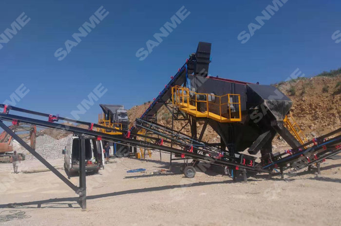 疫情擋不住中國產(chǎn)品走向歐洲 山美股份提供成套設(shè)備的骨料生產(chǎn)線調(diào)試投產(chǎn)，產(chǎn)量超預(yù)期！