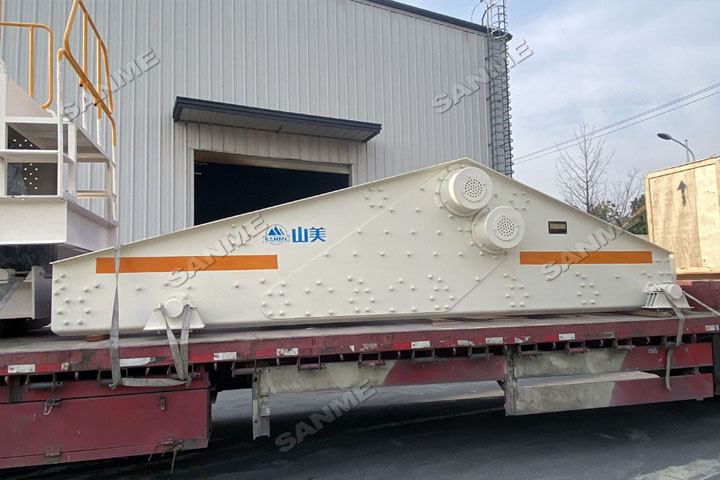 新年發(fā)貨忙｜上海山美股份高性能破碎篩分裝備發(fā)往安徽銅陵，服務(wù)于當(dāng)?shù)啬戤a(chǎn)300萬噸骨料生產(chǎn)線