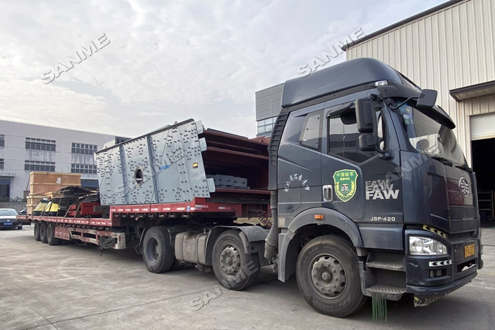 新年發(fā)貨忙|上海山美股份尼日利亞花崗巖骨料項目所需高性能破碎篩分裝備均已發(fā)出