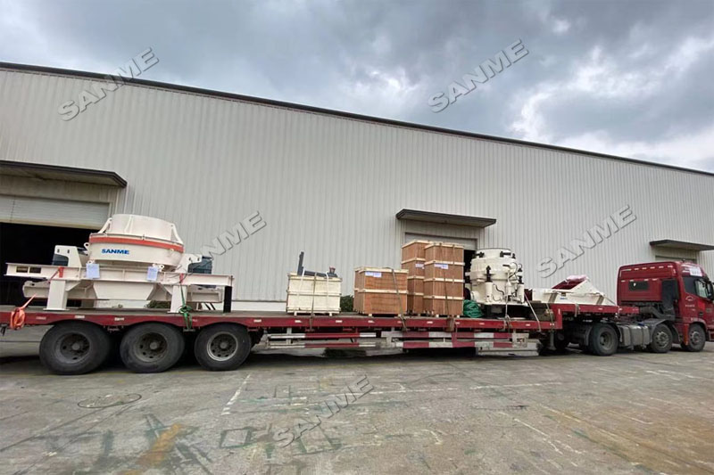 發(fā)貨忙｜上海山美股份高性能破碎篩分裝備奔赴歐洲和非洲，服務于當地骨料項目