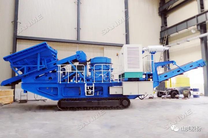上海山美股份｜深耕履帶移動式破碎篩分市場，為客戶締造卓越價值