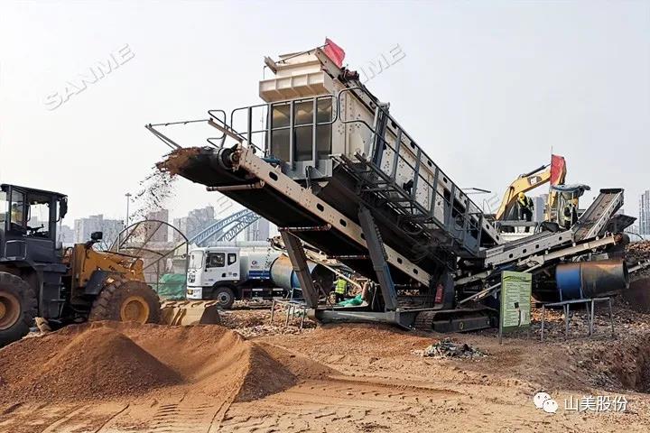 上海山美股份｜深耕履帶移動式破碎篩分市場，為客戶締造卓越價值