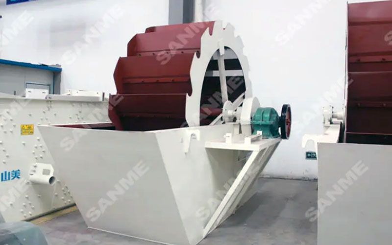 高效輪式洗砂機(jī)，洗凈度高，產(chǎn)量大！