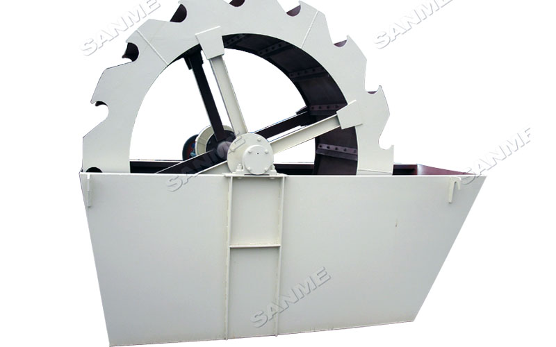 高效輪式洗砂機(jī)，洗凈度高，產(chǎn)量大！