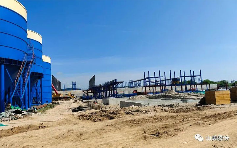 EPC項(xiàng)目進(jìn)展|海南時處理1000噸鐵尾礦綜合利用示范線項(xiàng)目