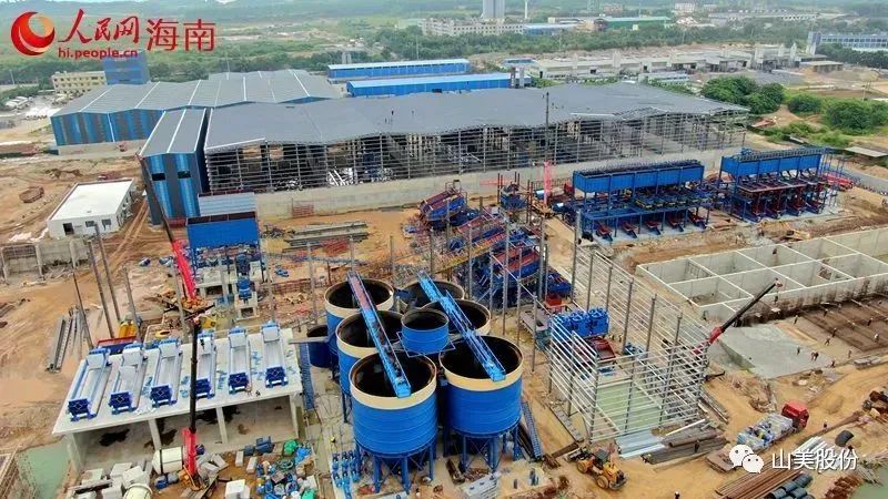 EPC項(xiàng)目進(jìn)展|海南時處理1000噸鐵尾礦綜合利用示范線項(xiàng)目