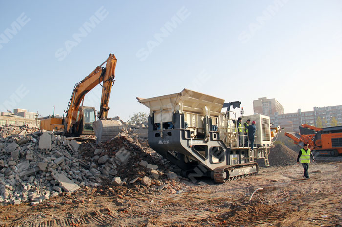 哪個移動破碎站廠家好？看山美的！PP系列