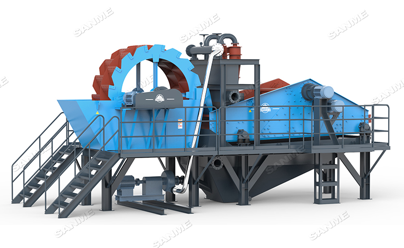 制砂機和洗砂機的區(qū)別，大型洗砂機多少錢一臺
