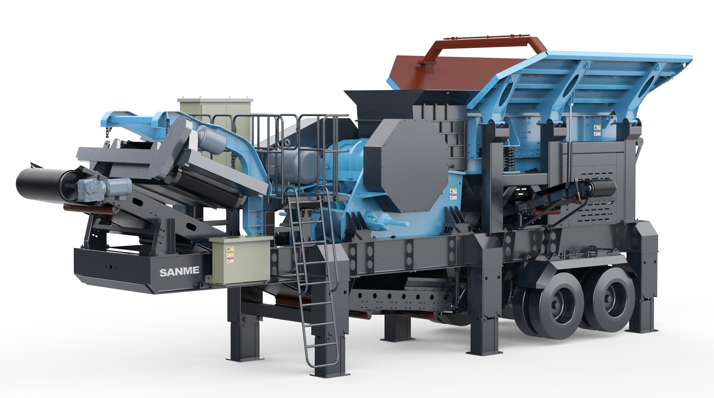 移動破碎機相對于常規(guī)破碎機有什么性能上的優(yōu)點？