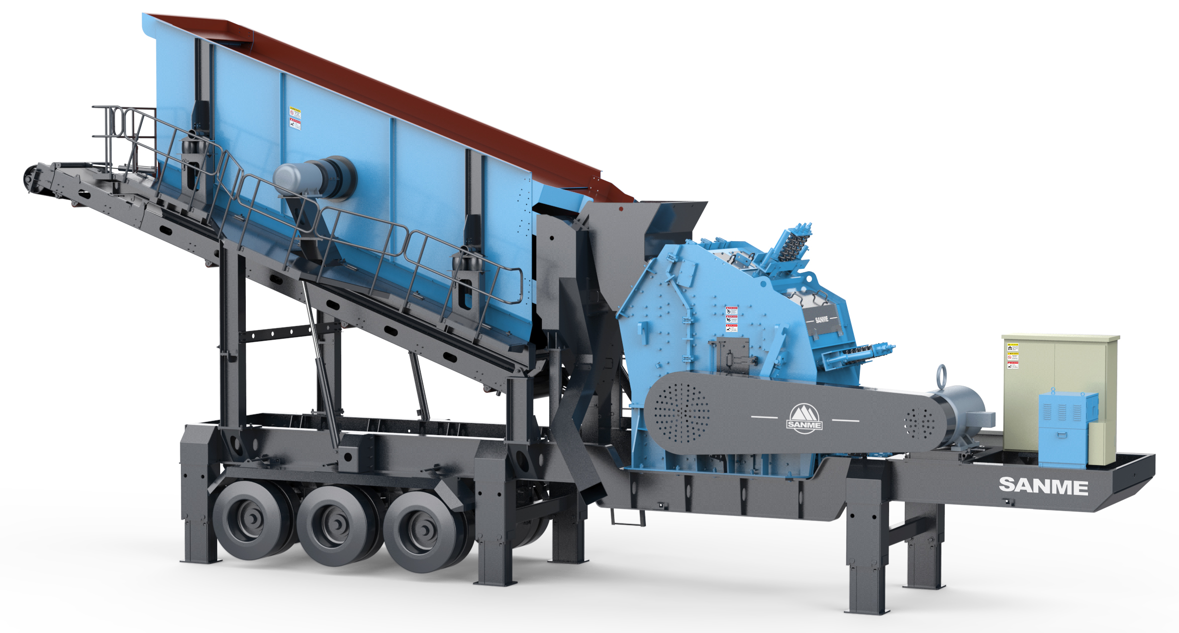 輪胎式移動(dòng)破碎站和履帶式移動(dòng)破碎站的差別在哪里？