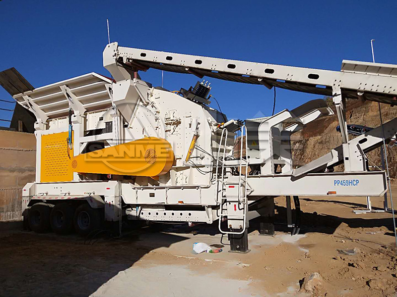 移動式破碎機讓制砂更便捷！