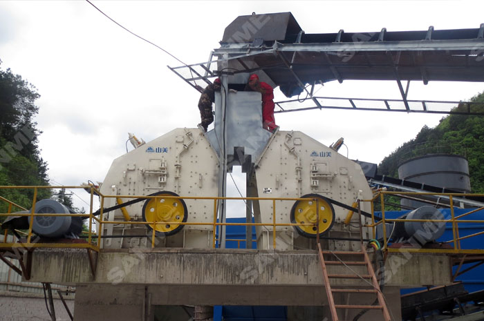 石灰石的機制砂生產(chǎn)線是怎樣的？