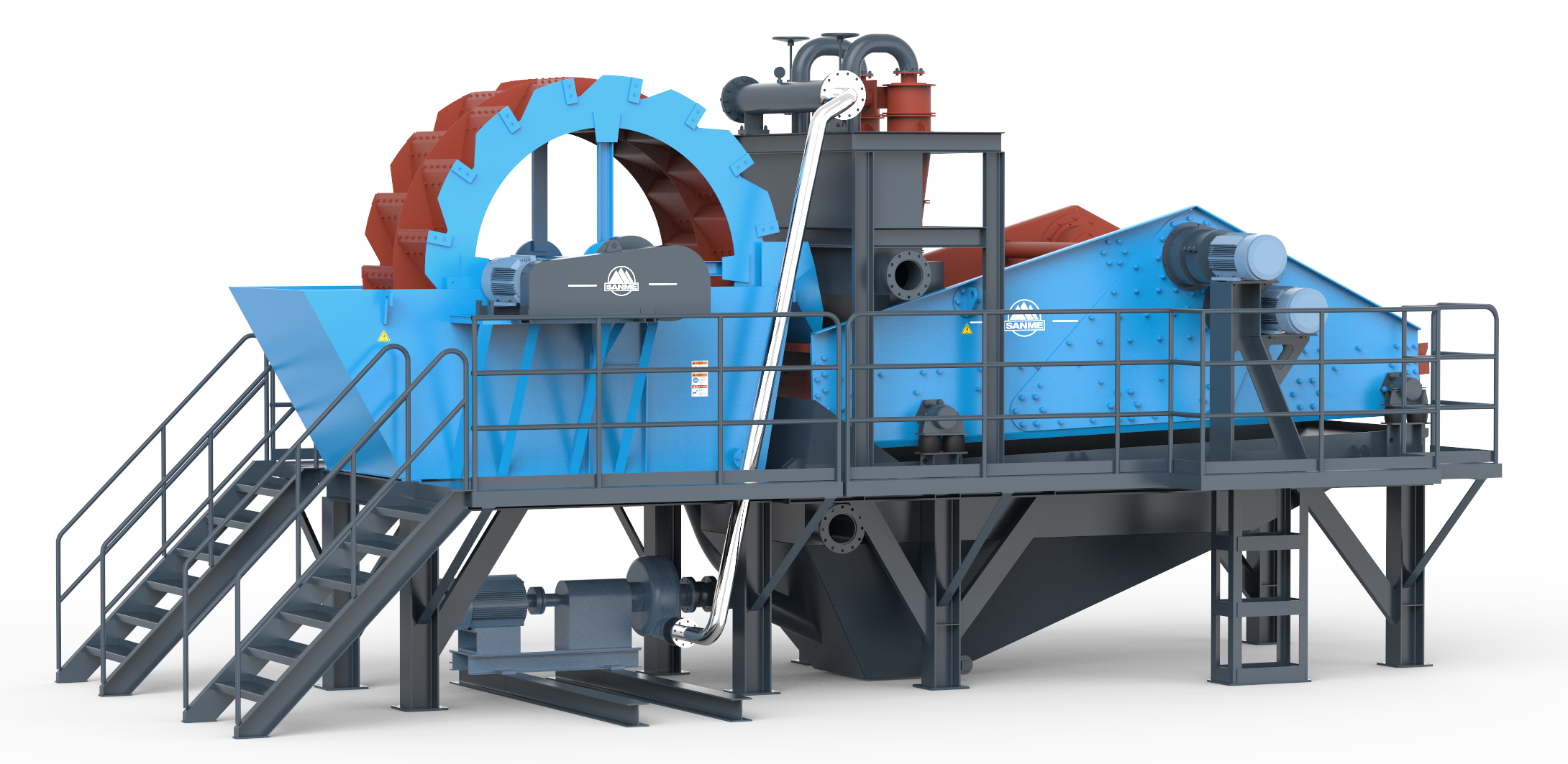 機(jī)制砂成品含泥量大怎么處理？