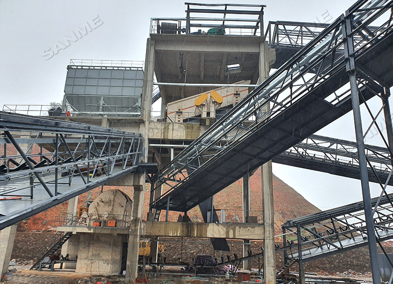 砂石骨料的生產(chǎn)線系統(tǒng)構(gòu)成有哪些？