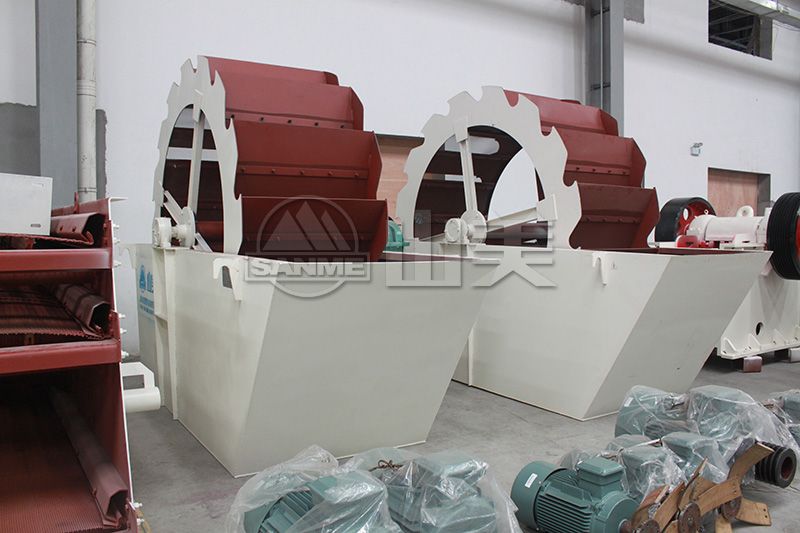 輪式洗砂機(jī)在大型骨料生產(chǎn)線中的作用有哪些？