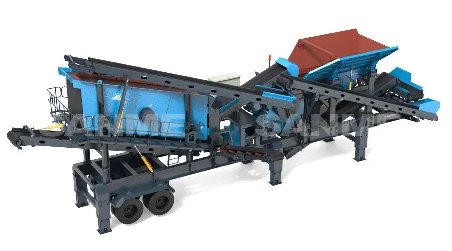 時(shí)產(chǎn)值近600萬(wàn)！山美移動(dòng)式破碎篩分一體站助力江蘇高碳鉻鐵礦破碎項(xiàng)目建設(shè)