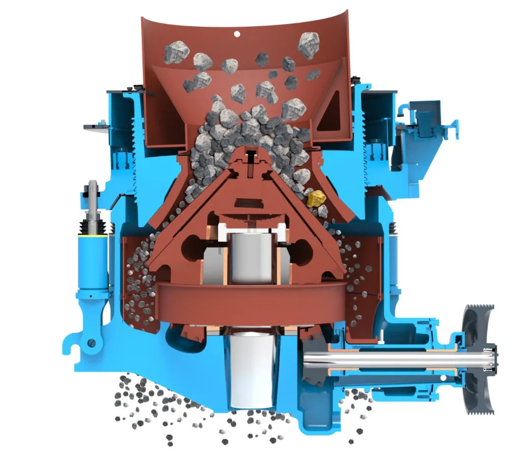 硬巖破碎新突破|山美E-SMS歐星系列液壓圓錐破碎機實現(xiàn)效能躍升